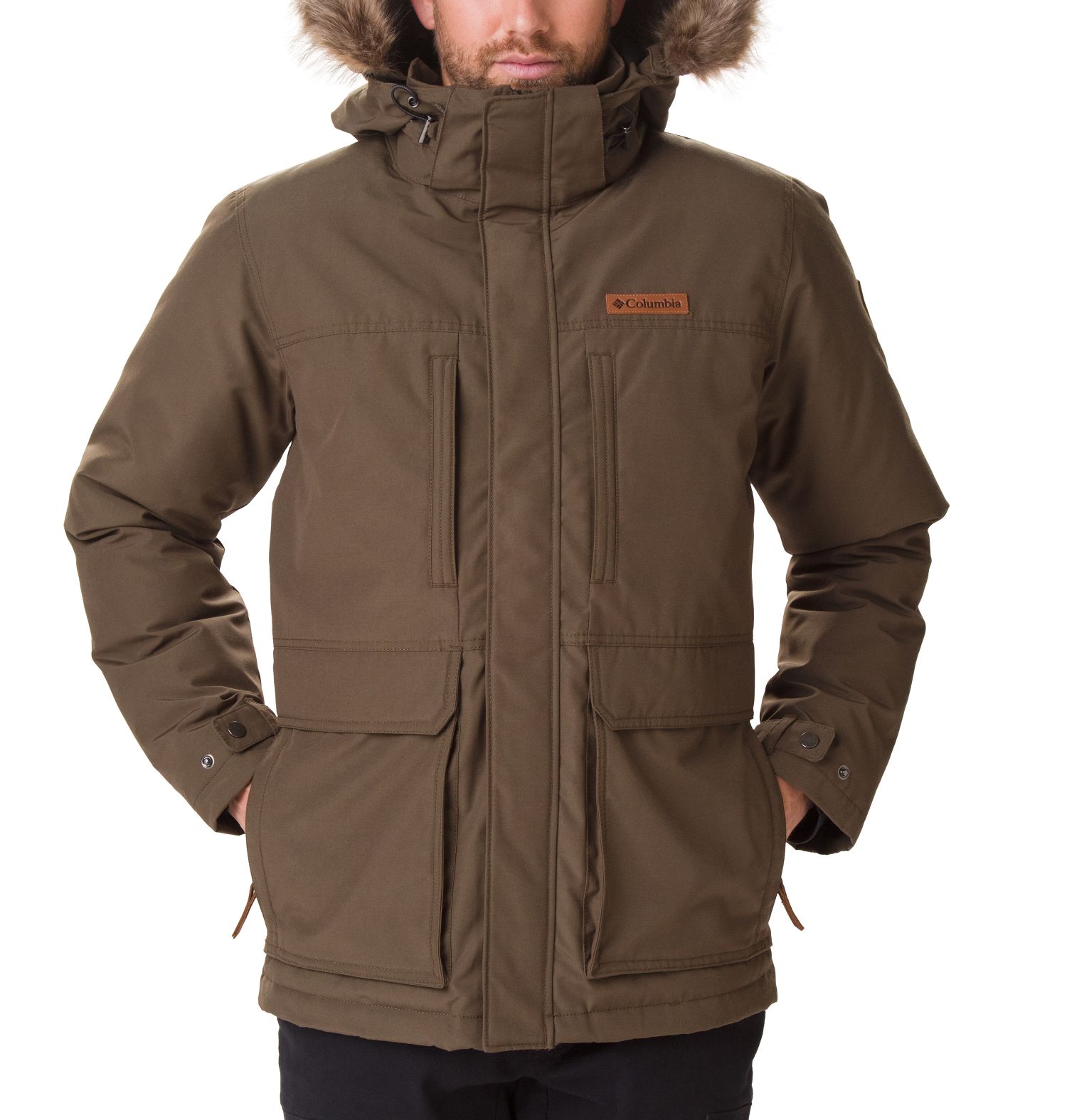 CHAQUETON MARQUAM PEAK 85% POLYESTER 15% COTTON WATER RESISTANT OLIVE GREEN