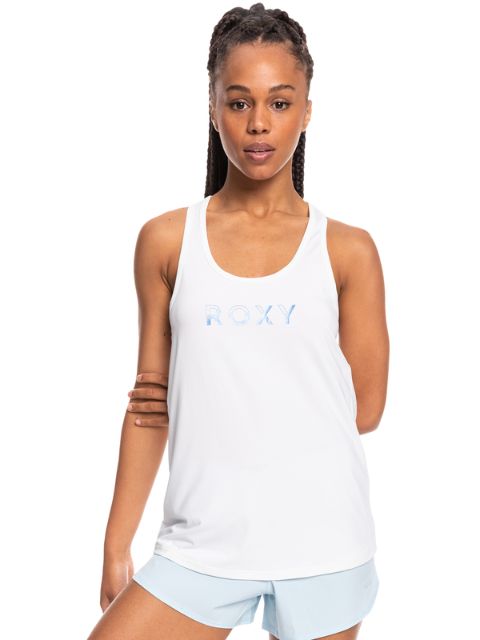 CAMISETA TIRANTES DEPORTE ROCK NON STOP Recycled polyester Loose and long fit BRIGHT WHITE
