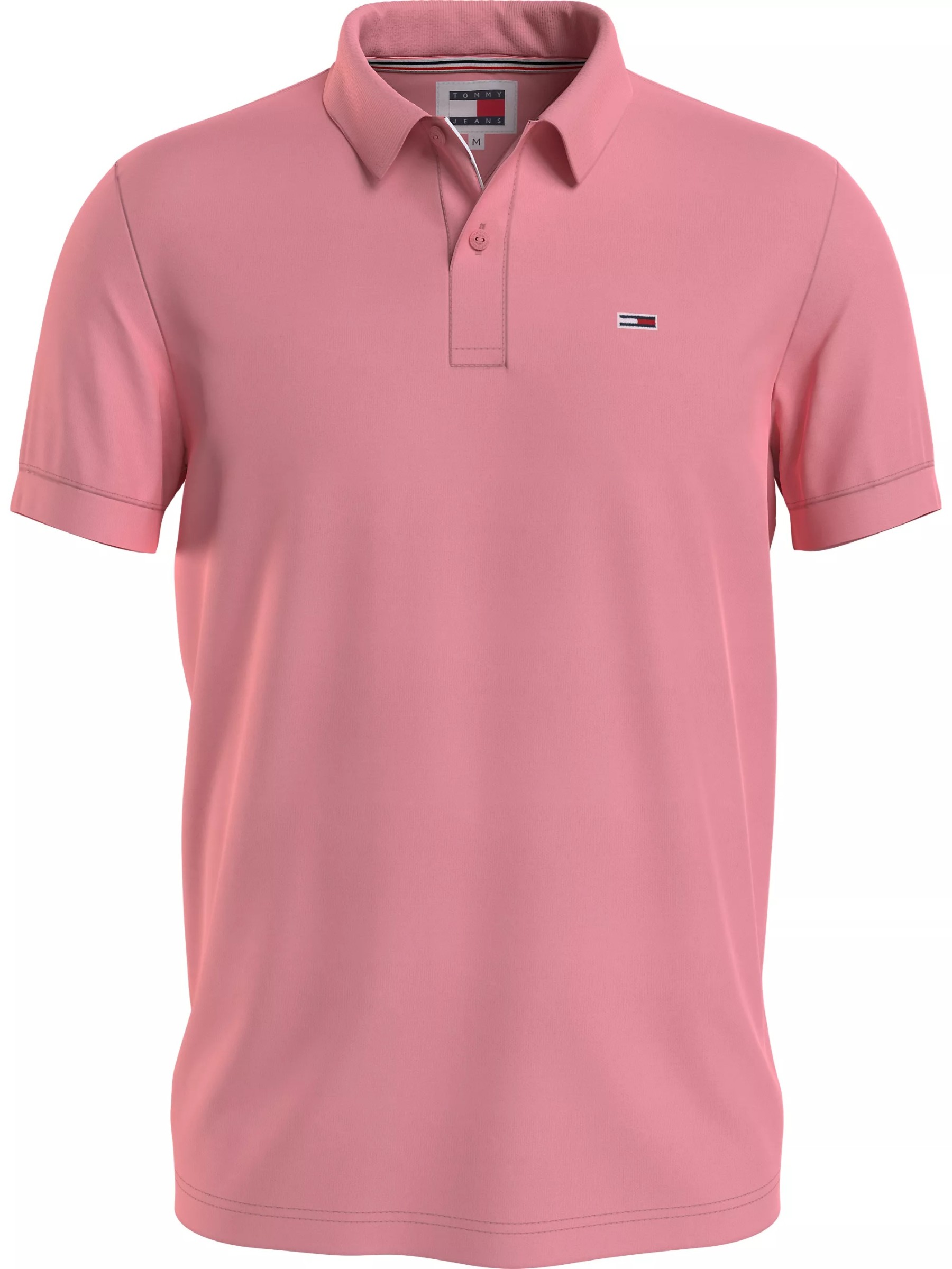 POLO MANGA CORTA TOMMY JEANS MAN SLIM PLACKET POLO EXT TICKLED PINK